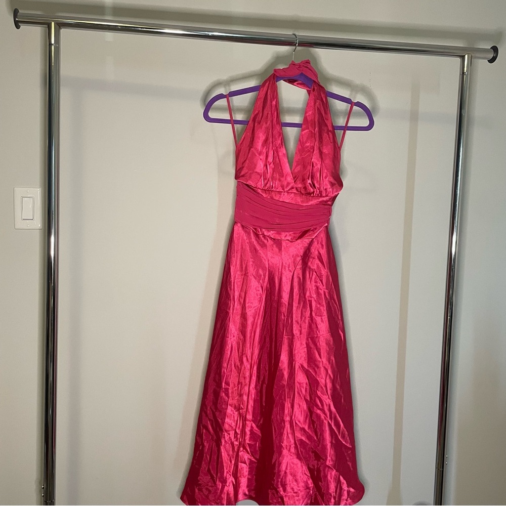 Alexia Designs halter midi dress